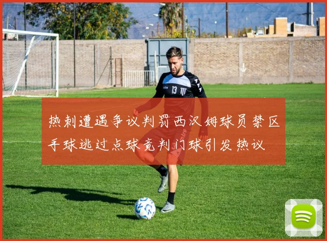 热刺遭遇争议判罚西汉姆球员禁区手球逃过点球竟判门球引发热议